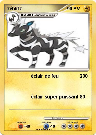 Pokemon zéblitz