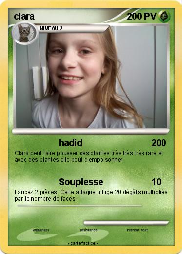 Pokemon clara