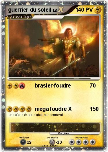 Pokemon guerrier du soleil