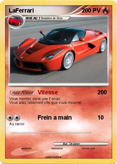 Pokemon LaFerrari