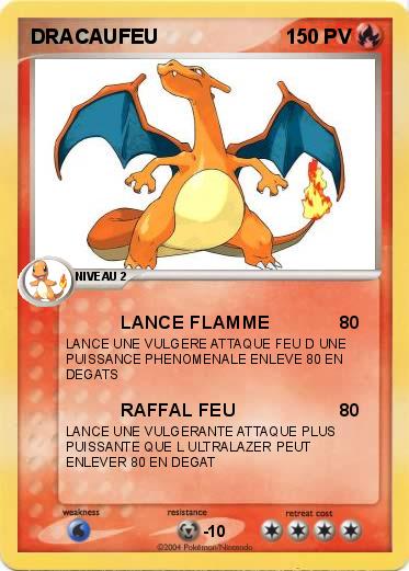Pokemon DRACAUFEU