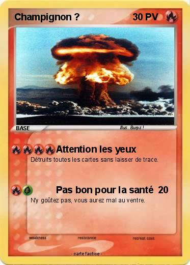 Pokemon Champignon ?