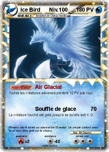 Pokemon Ice Bird      Niv.100