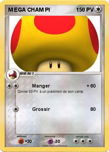Pokemon M EGA CHAM PI