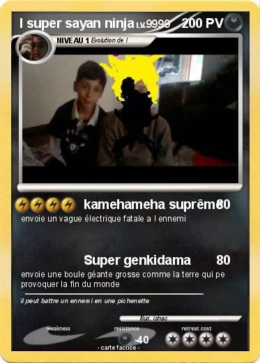 Pokemon I super sayan ninja