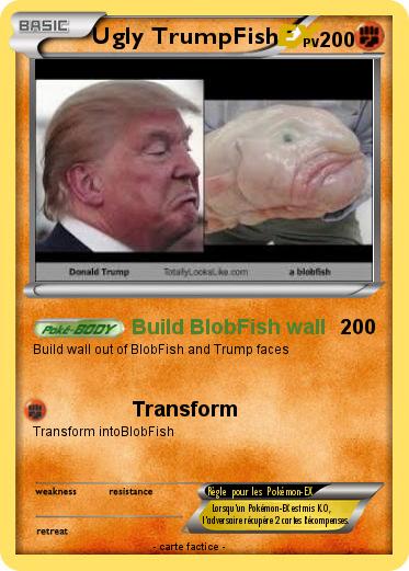 Pokemon Ugly TrumpFish