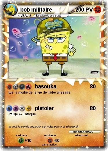 Pokemon bob militaire