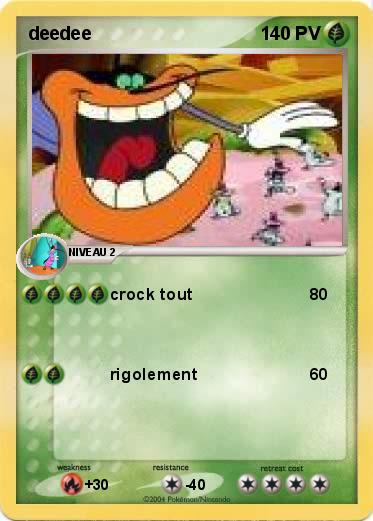 Pokemon deedee
