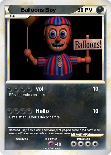 Pokemon Balloons Boy