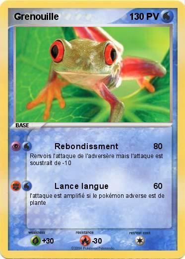 Pokemon Grenouille