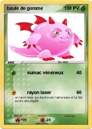 Pokemon boule de gomme