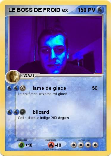 Pokemon LE BOSS DE FROID ex