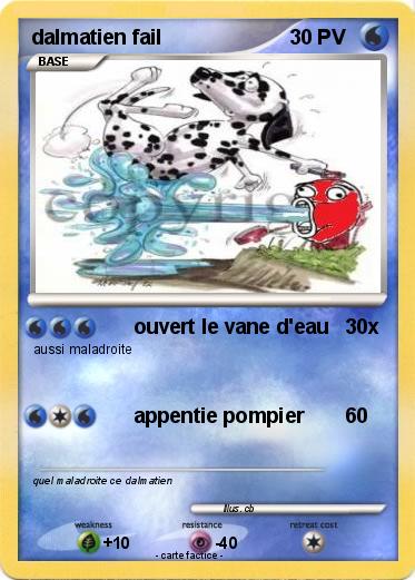 Pokemon dalmatien fail
