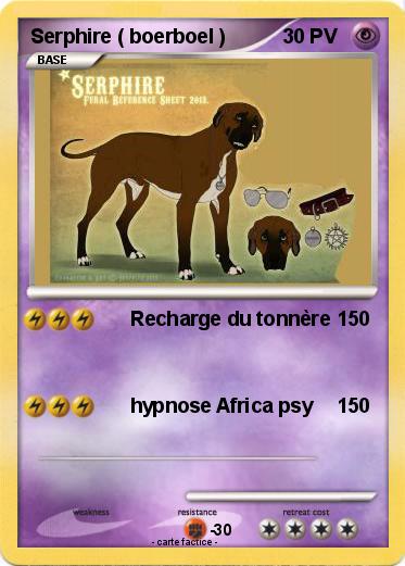Pokemon Serphire ( boerboel )