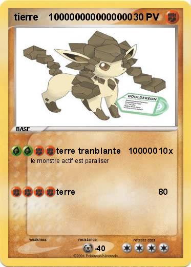 Pokemon tierre    1000000000000000