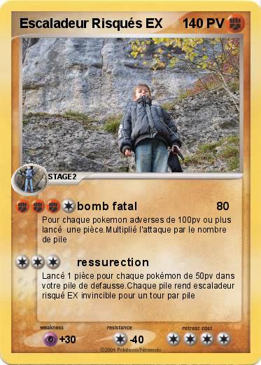 Pokemon Escaladeur Risqués EX
