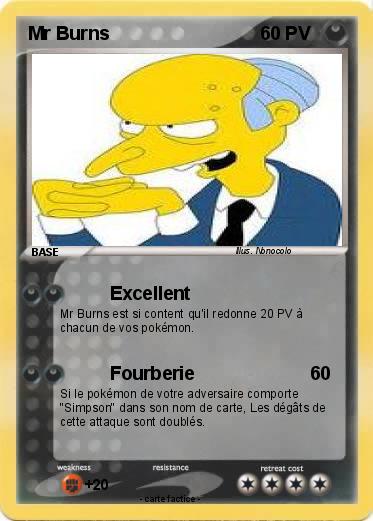 Pokemon Mr Burns