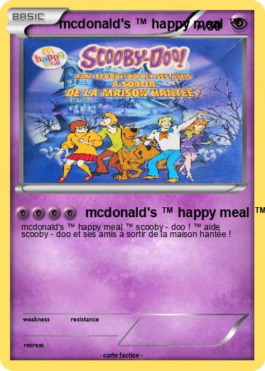 Pokemon mcdonald's ™ happy meal ™