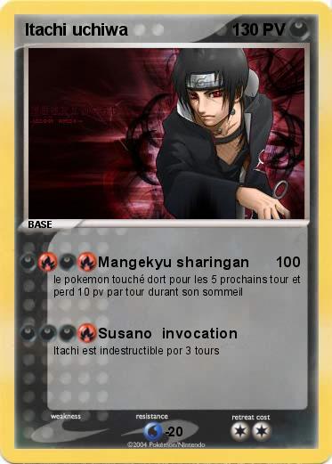Pokemon Itachi uchiwa