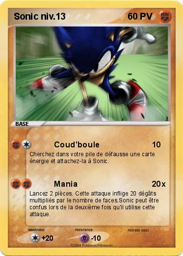 Pokemon Sonic niv.13