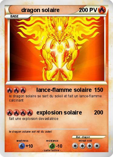 Pokemon dragon solaire