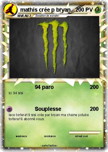 Pokemon mathis crée p bryan