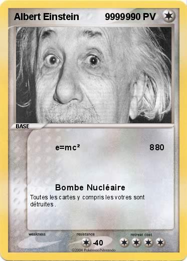 Pokemon Albert Einstein          999999