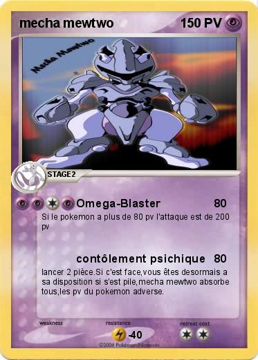Pokemon mecha mewtwo