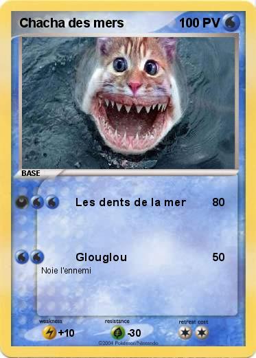 Pokemon Chacha des mers