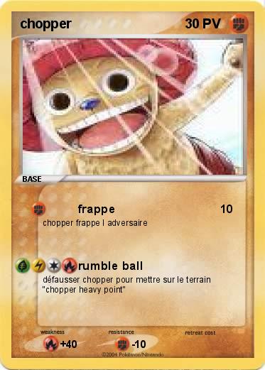 Pokemon chopper