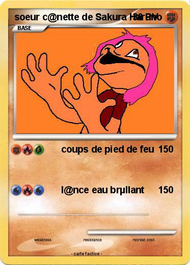Pokemon soeur c@nette de Sakura Haruno