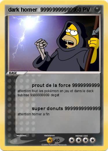 Pokemon dark homer  999999999999
