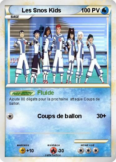 Pokemon Les Snos Kids