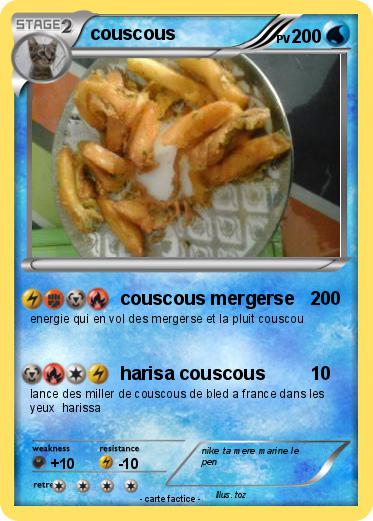 Pokemon couscous