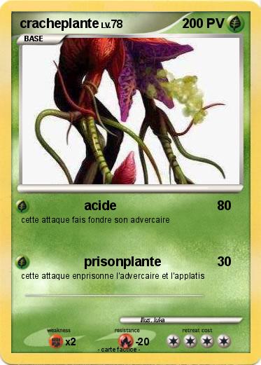 Pokemon cracheplante