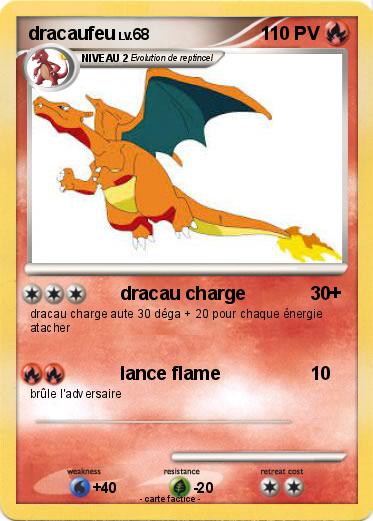 Pokemon dracaufeu