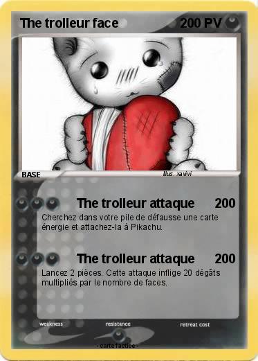 Pokemon The trolleur face