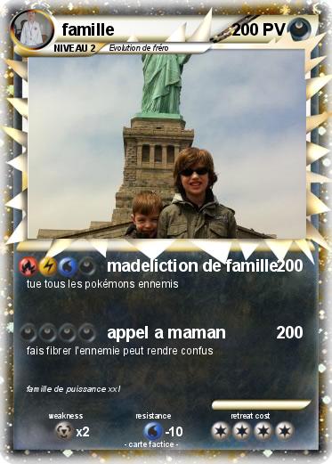 Pokemon famille