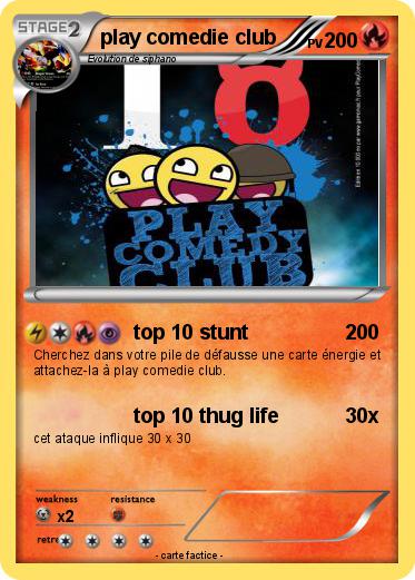 Pokemon play comedie club