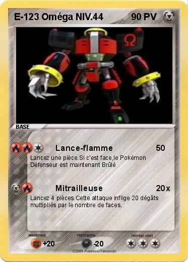 Pokemon E-123 Oméga NIV.44