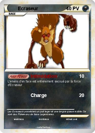Pokemon Ecraseur
