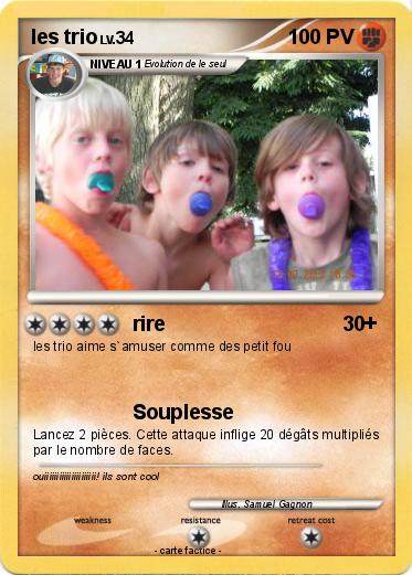 Pokemon les trio