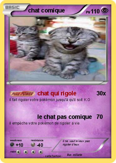 Pokemon chat comique