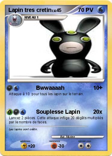 Pokemon Lapin tres cretin