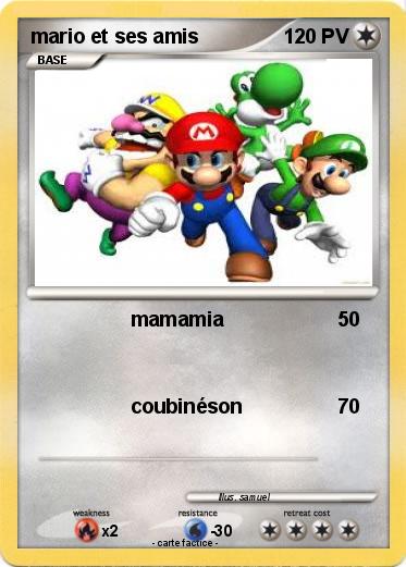 Pokemon mario et ses amis