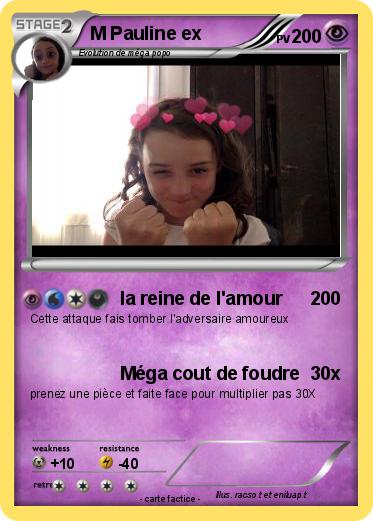 Pokemon M Pauline ex