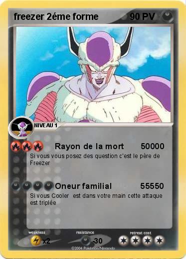 Pokemon freezer 2éme forme