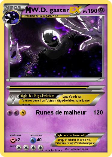 Pokemon W.D. gaster