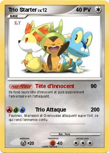Pokemon Trio Starter