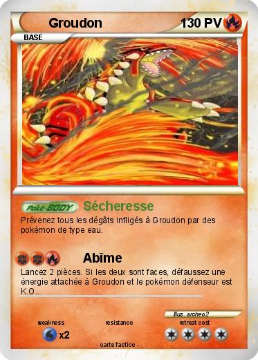 Pokemon Groudon